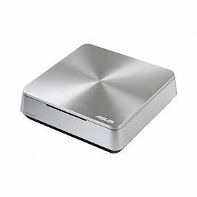 Неттоп Asus VivoPC VM40B-S081M [90MS0011-M01440] silver Cel 1007U/4Gb/500Gb/WiFi/noDVDRW/DOS