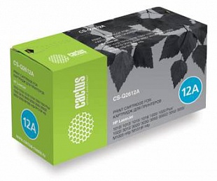 Картридж CACTUS Q2612A (CS-Q2612AS) для LJ 1010/1012/1015/1018