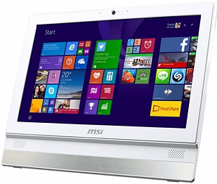 Моноблок MSI Adora20 2BT-031RU [9S6-AAA712-031] white 19.5" HD+ Cel QC J1900/4Gb/500Gb/DVDRW/DOS/k+m